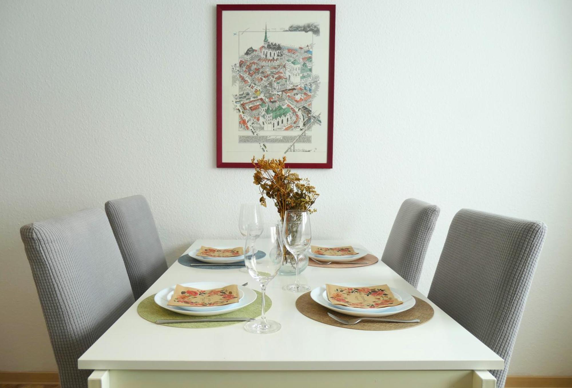 Schoelerberg Apartment Mit Tiefgaragenparkplatz Und Kingsize-Bett Osnabrück Zewnętrze zdjęcie